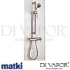 Matki EX010 MF Elixir Exposed Shower Mixer Spare Parts